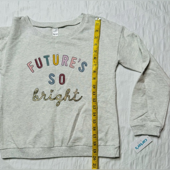 Carters kid future so bright crewneck sweatshirt - Picture 7 of 8